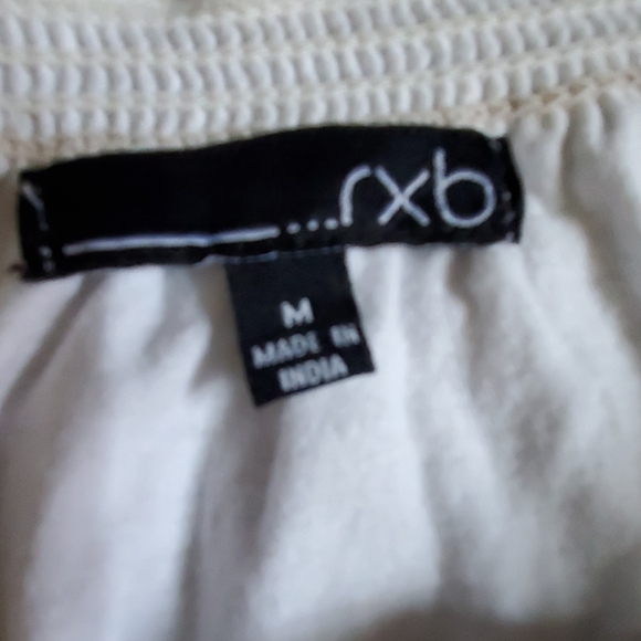 RXB embroidered boho top, size M - Picture 7 of 8